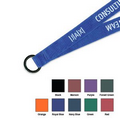 3/4" Premium Woven Lanyard w/ O Ring